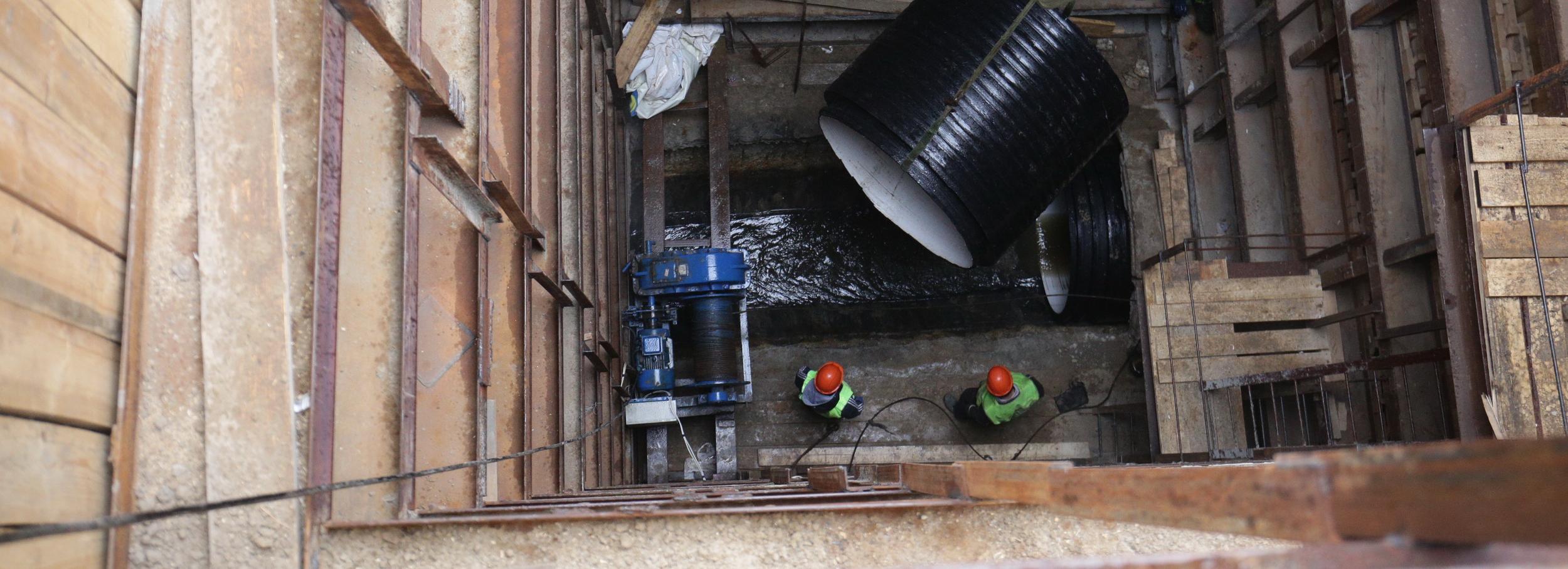 Оловозаводскую перекрыли до 30 апреля из-за ремонта коллектора