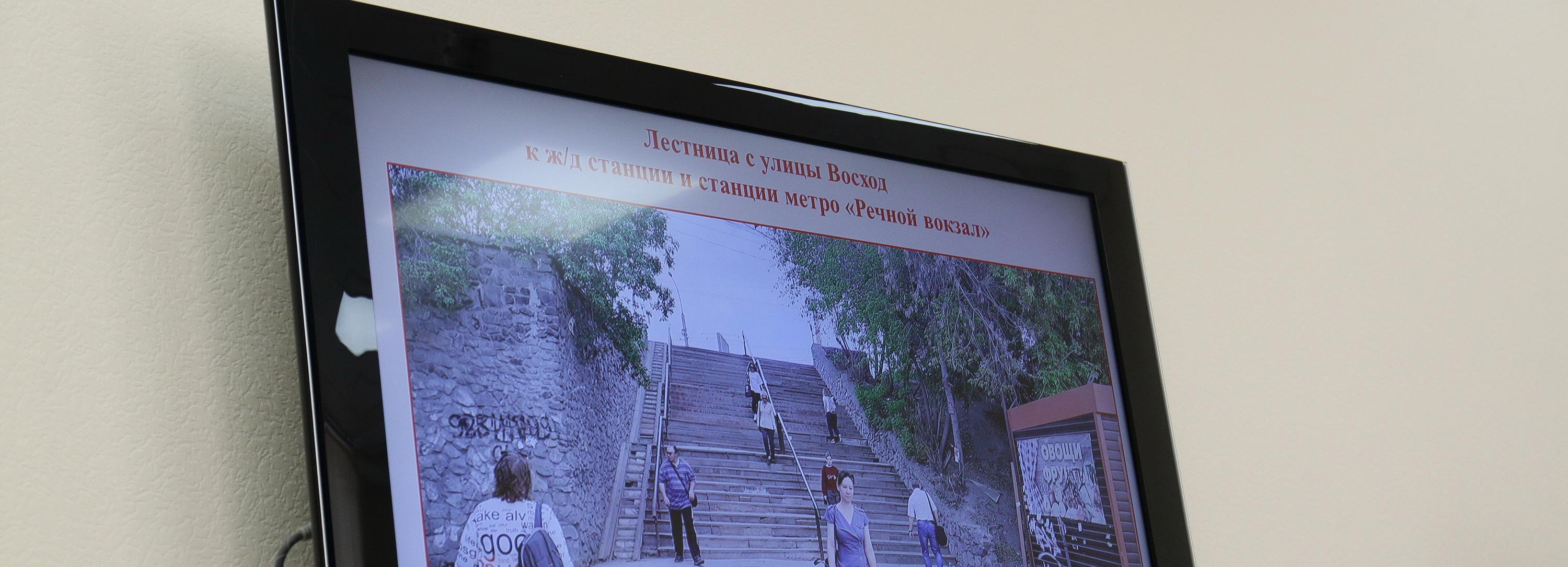 Крутую лестницу у станции метро «Речной вокзал» отремонтируют до зимы