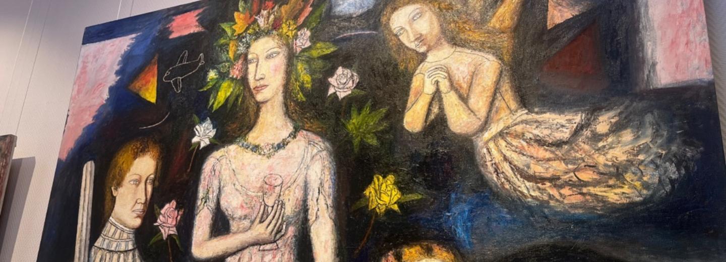 Женщины и ангелы: неизвестные полотна Шурица выставили в Новосибирске