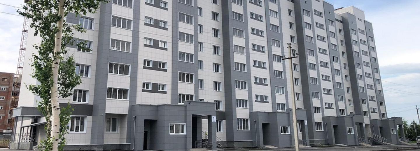 Дом «Лермонтов» достроили в микрорайоне «Поэзия» в Бердске