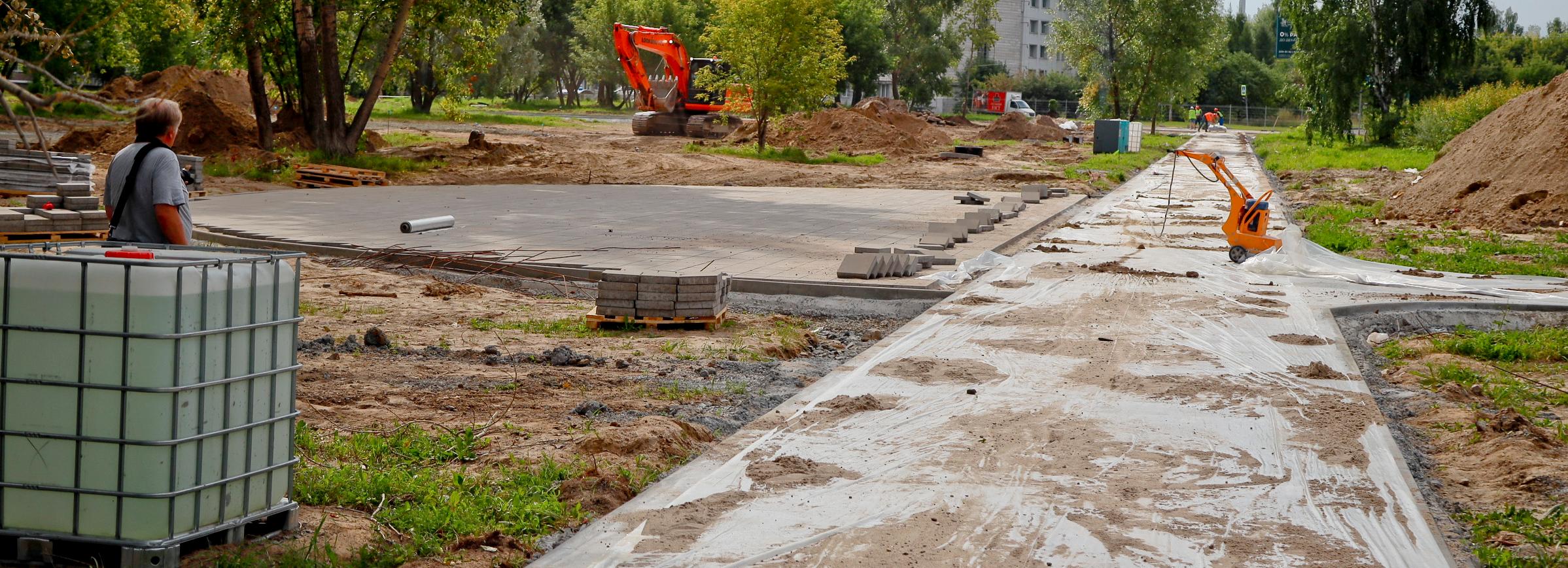 Вместе со сквером на Демакова благоустроят прилегающий пустырь