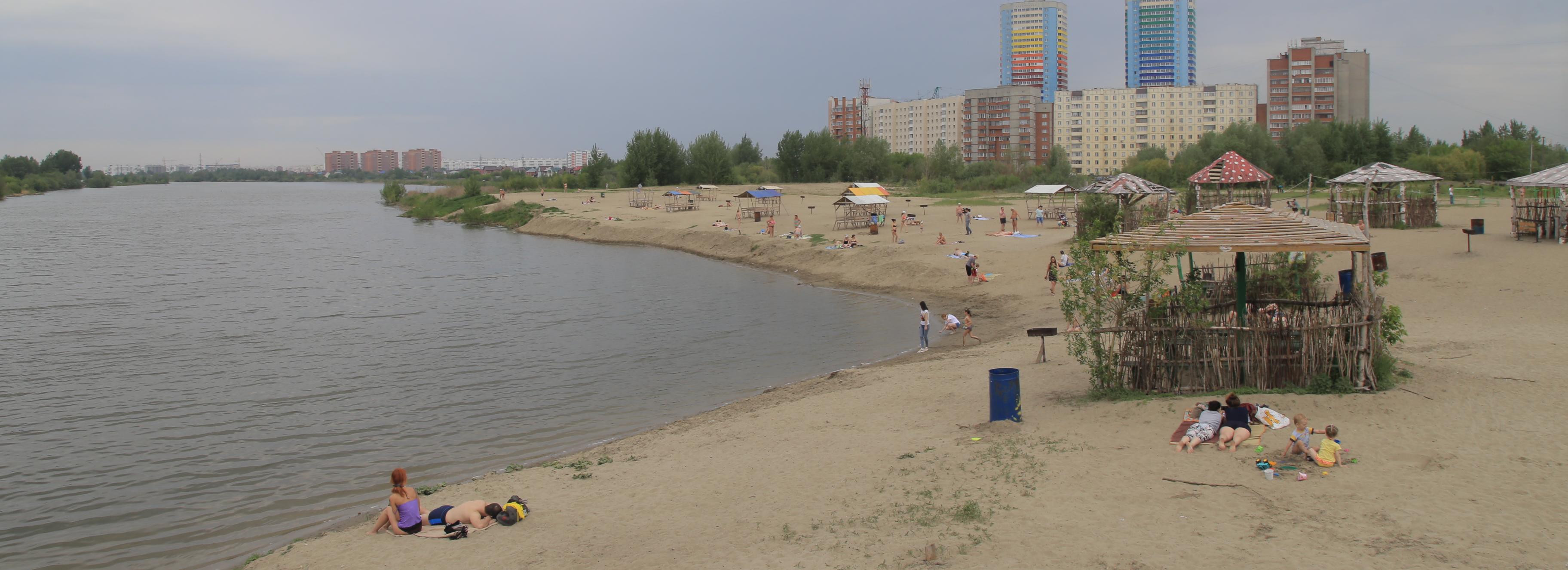 Три человека порезали ноги на пляжах Новосибирска за один день