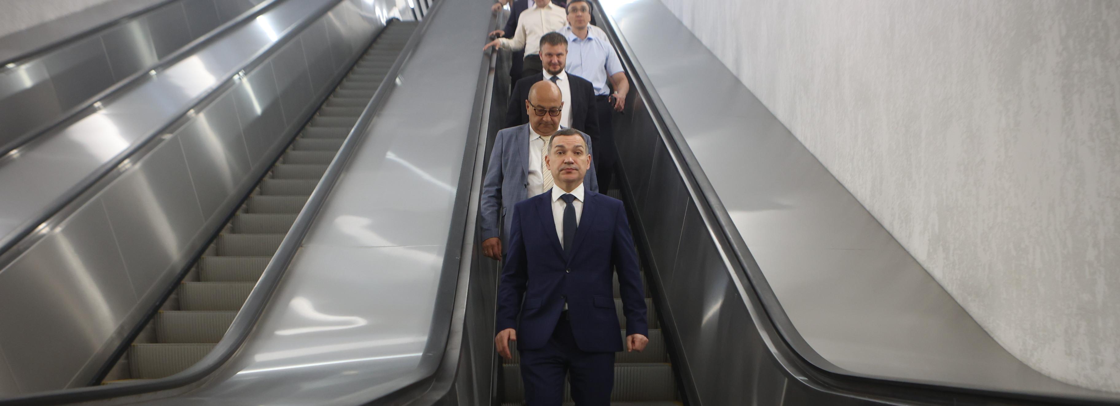 Мэр Кудрявцев: станцию метро «Спортивная» должны достроить к осени