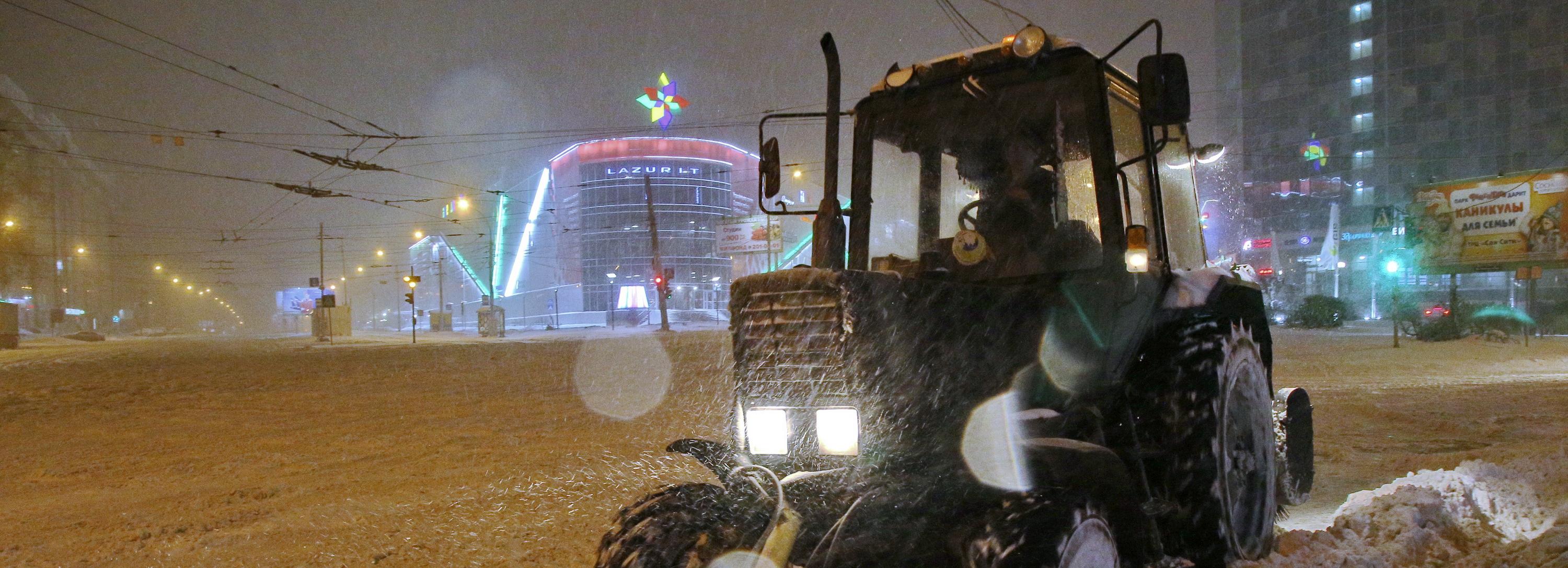 Где будут убирать снег с 15 до 17 января в Новосибирске — список улиц