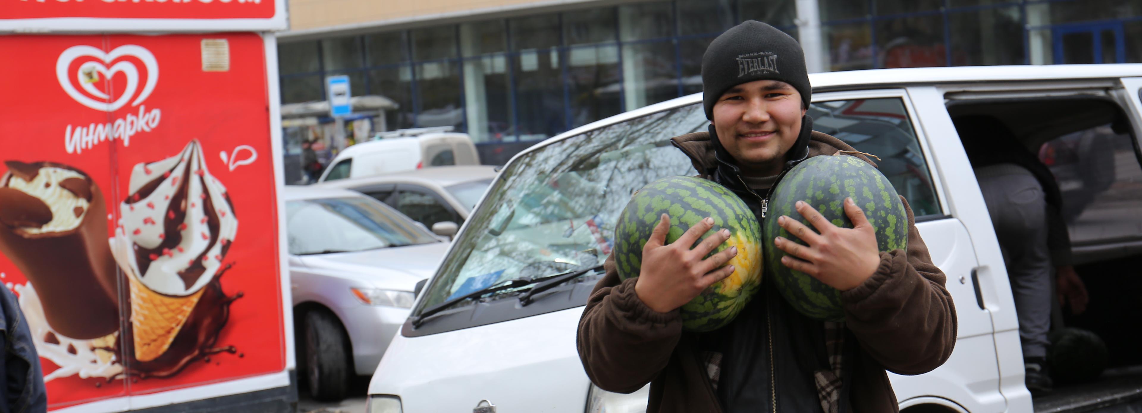 Поставки арбузов в Новосибирскую область выросли в четыре раза
