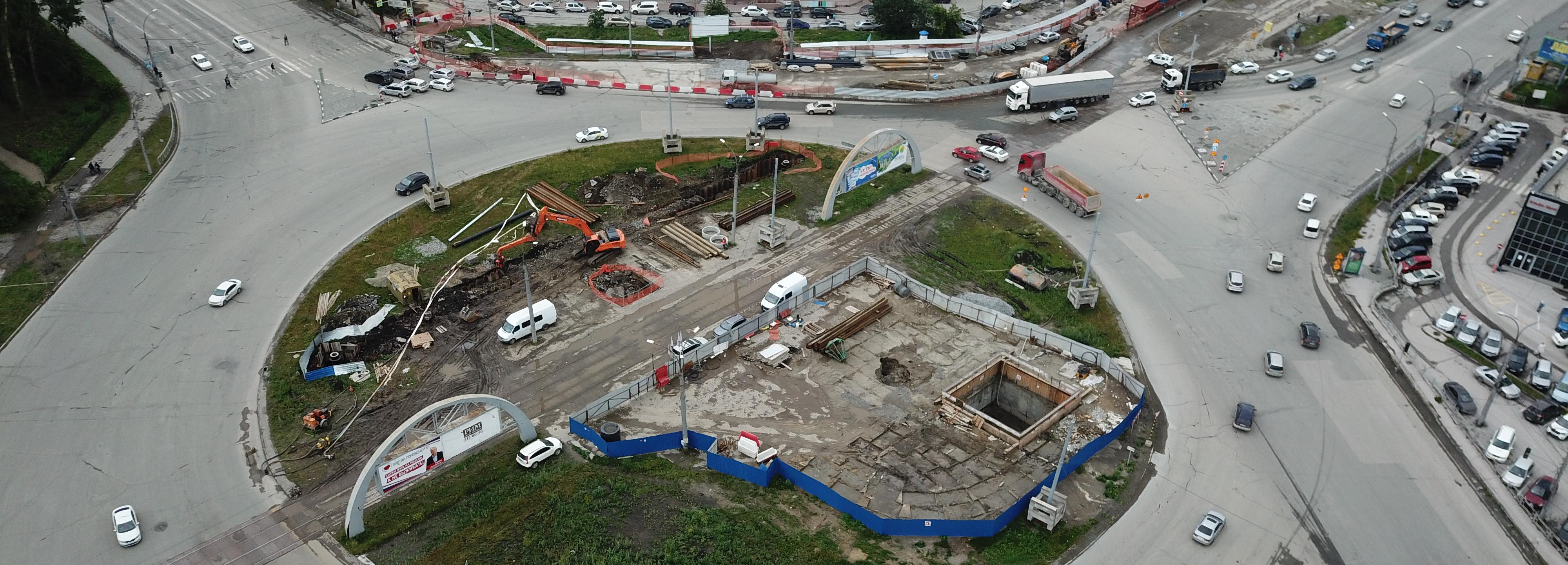 800-метровую эстакаду для трамвая построят на площади Труда в Новосибирске