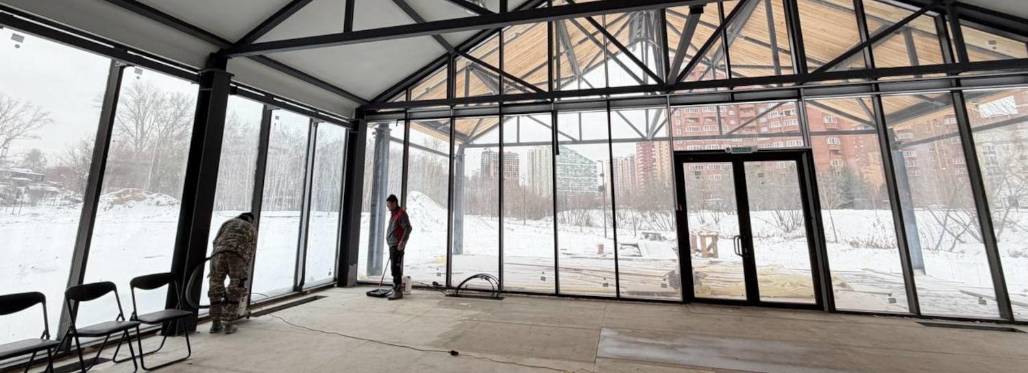 Мэр Кудрявцев: визит-центр в парке «Каменка» достроят к концу 2025 года