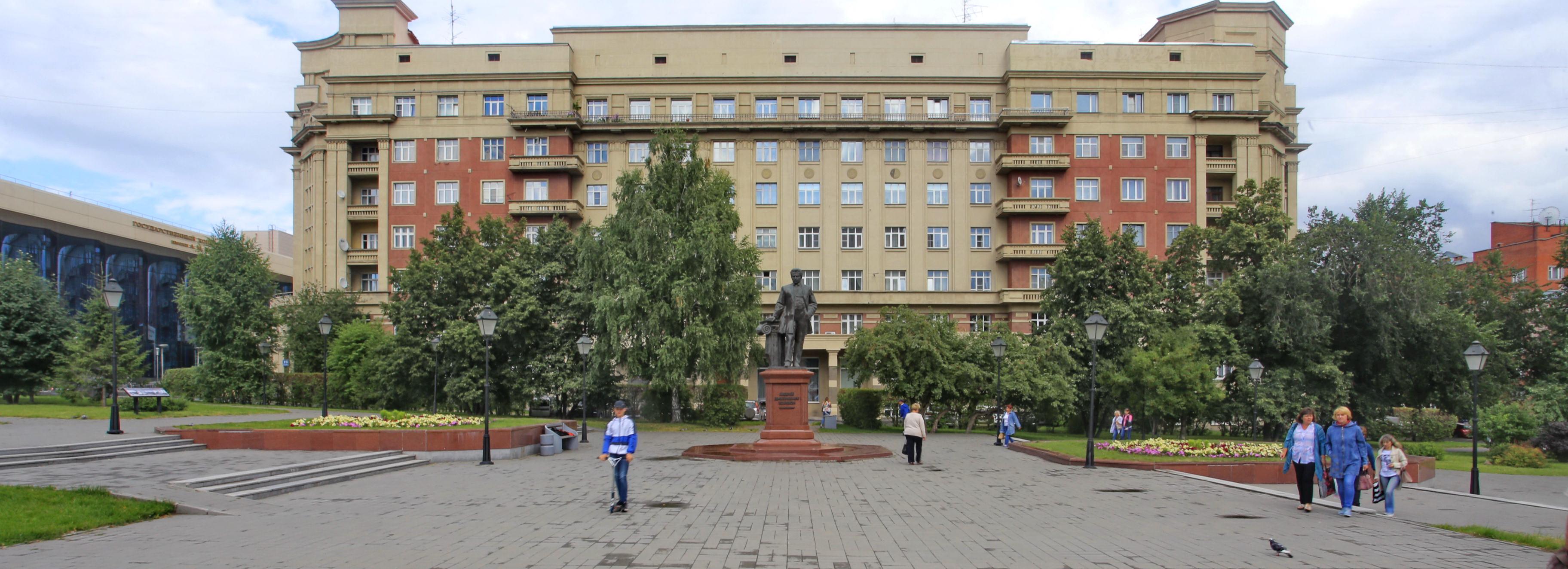 В центре Новосибирска в порядок приведут Крячковский сквер