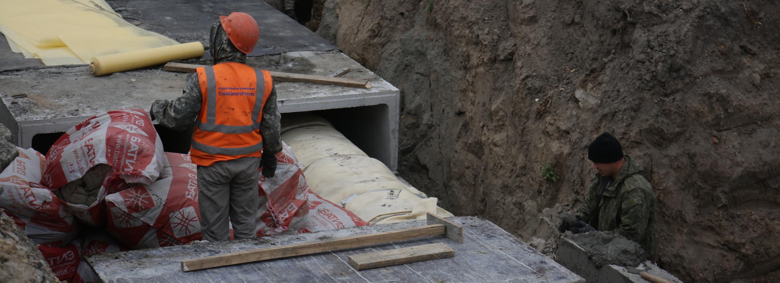 Проезд по улице Крылова ограничили из-за работ на теплотрассе