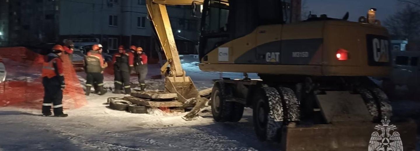 Более 100 домов остались без отопления на левом берегу в Новосибирске