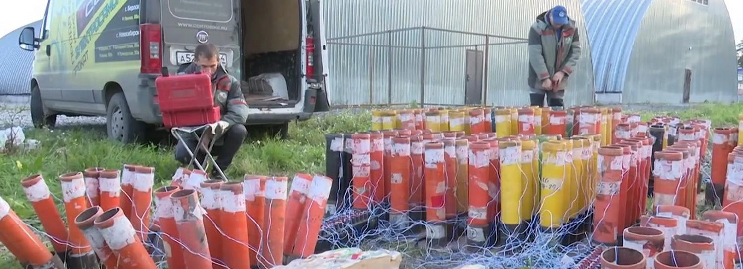 Новосибирские пиротехники готовятся к большому фестивалю фейерверков