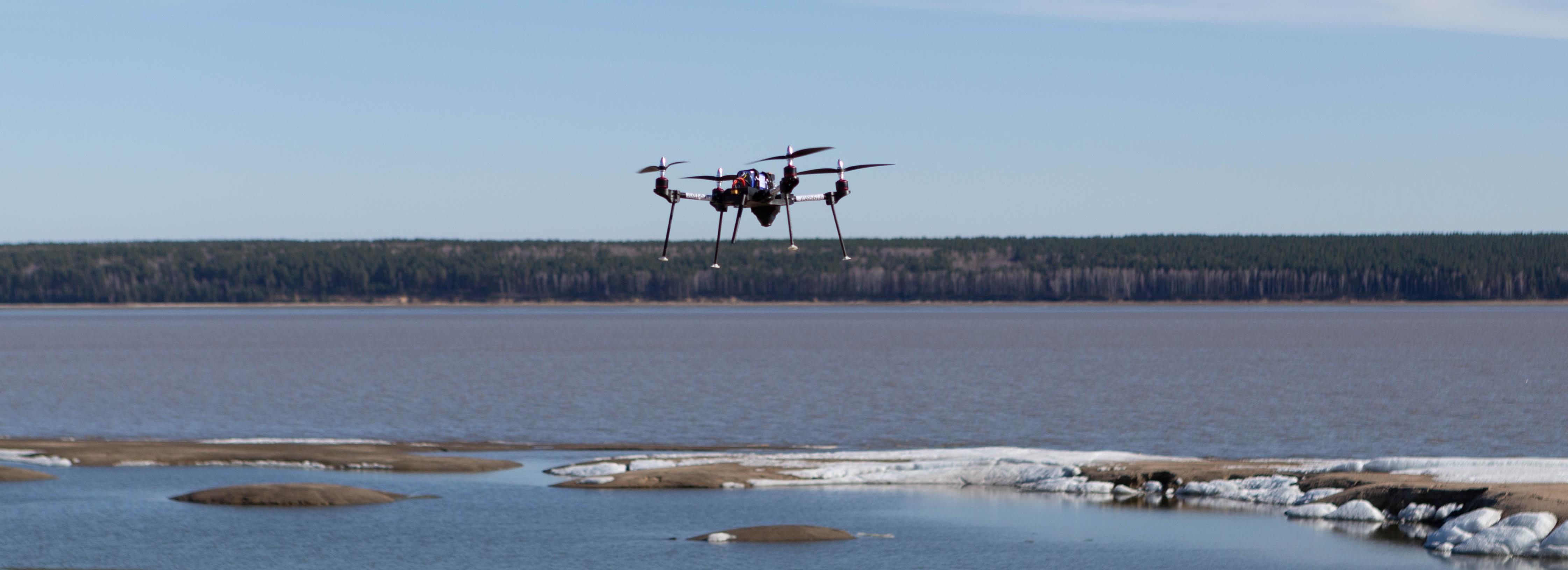 Новую модель дрона-доставщика испытали под Новосибирском