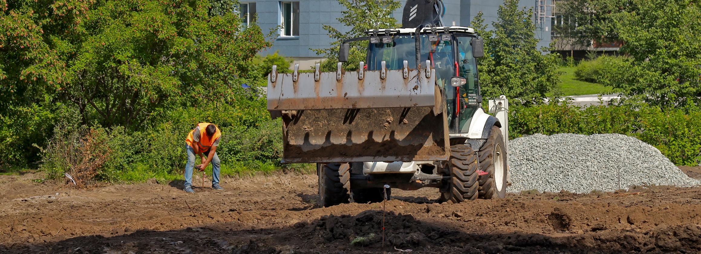 Стартовало благоустройство сквера Влюблённых на Родниках