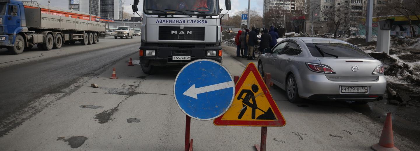 440 «квадратов» дорог отремонтировали в Новосибирске за сутки