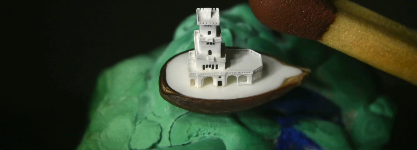 Башню размером со спичечную головку создал микроминиатюрист Анискин