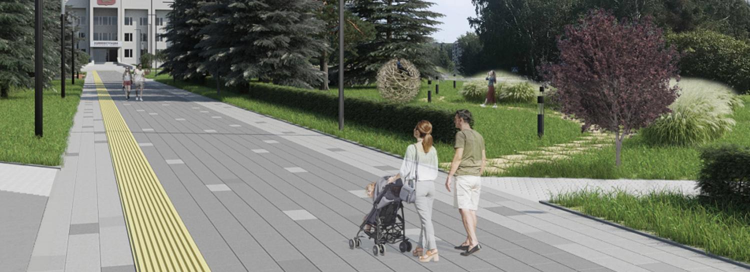 Разработан дизайн-проект сквера у Кировской администрации