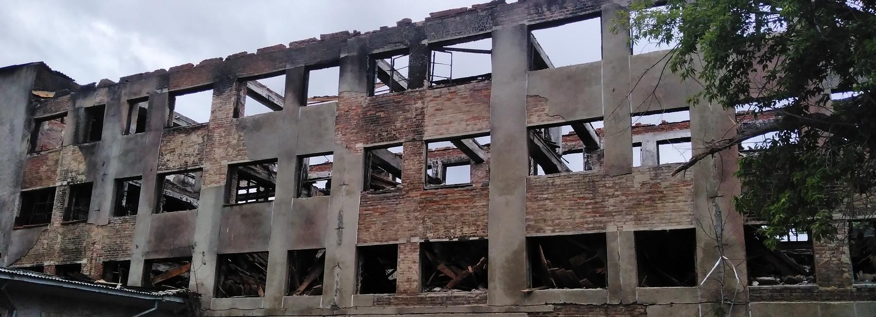 На месте сгоревшего вытрезвителя у сада Кирова построят здание полиции