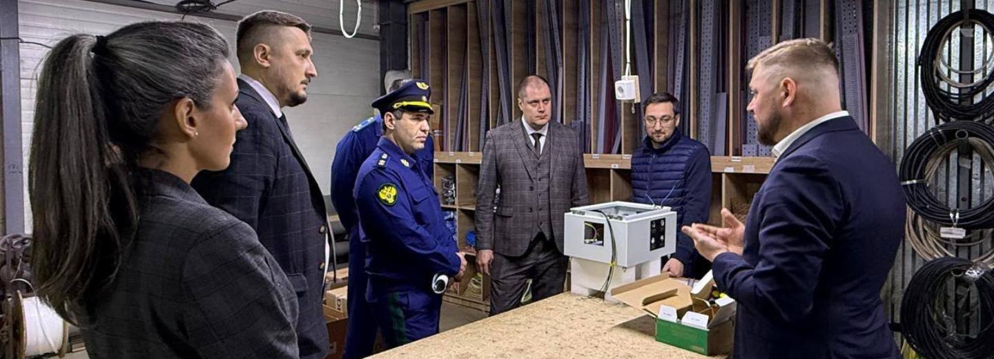 Прокурор Бучман встретился с резидентами бизнес-инкубатора