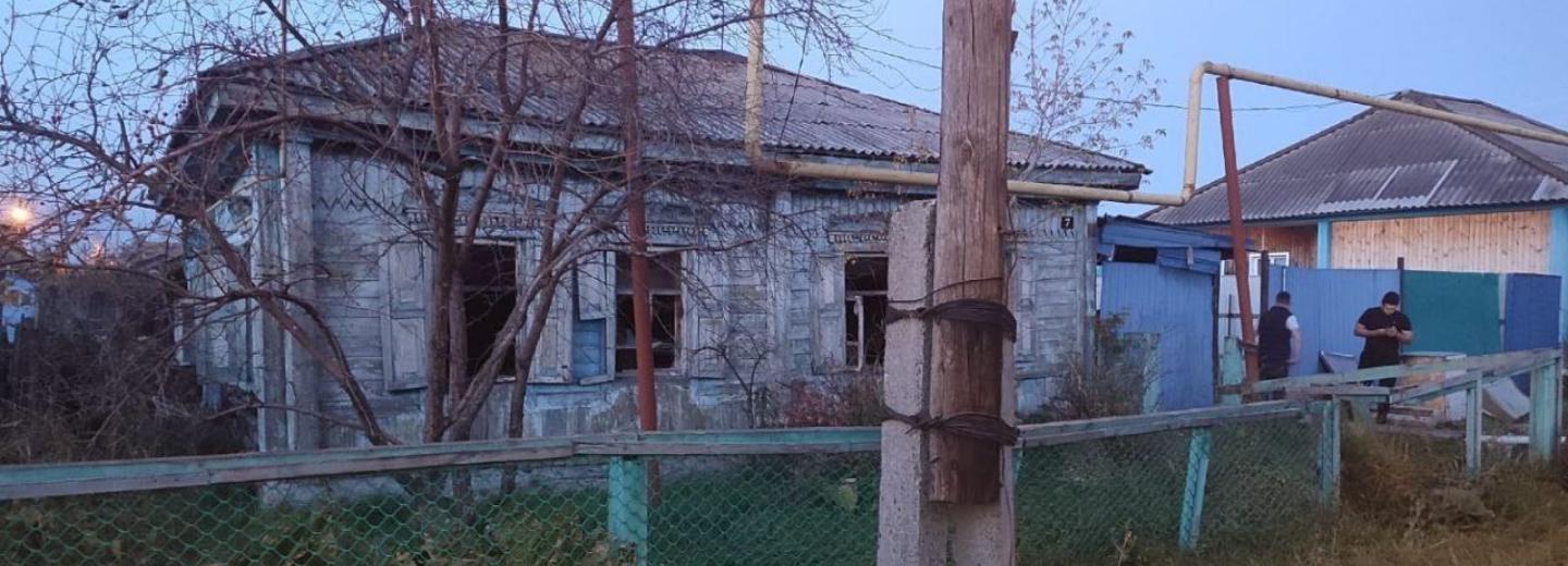 Двое детей погибли на пожаре в Новосибирской области (18+)