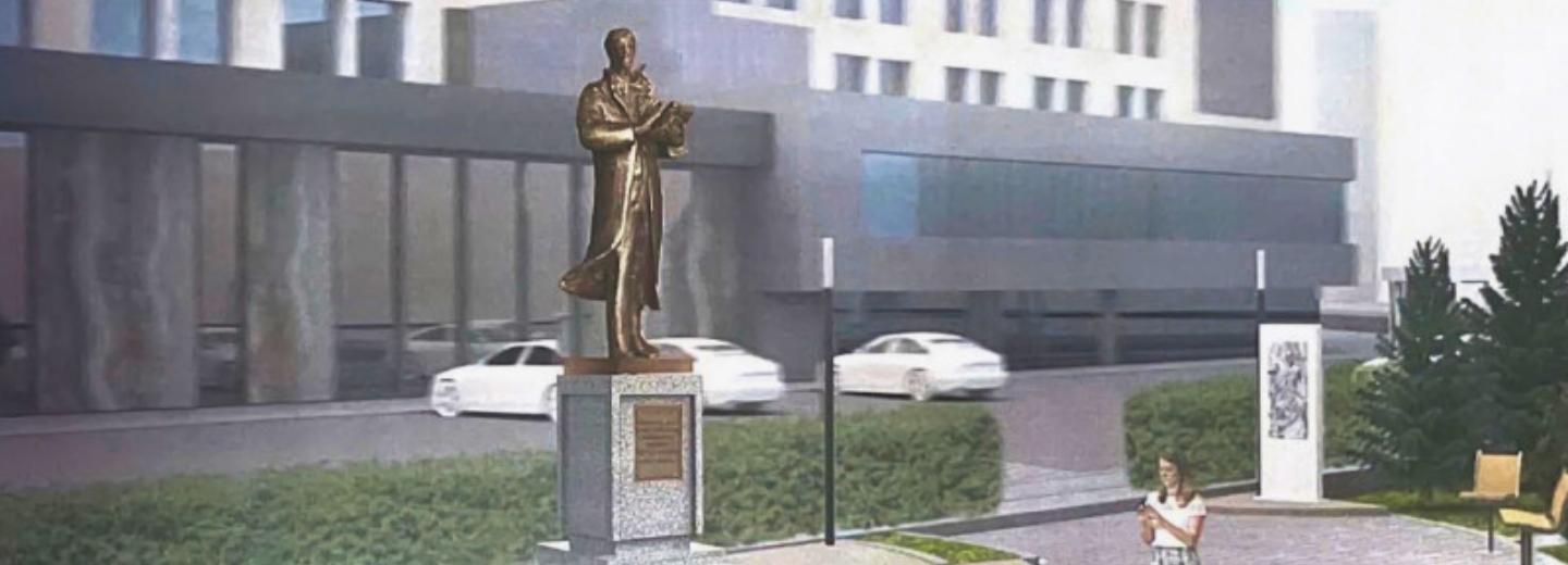 Бронзовый памятник первому ректору НЭТИ поставят на левом берегу