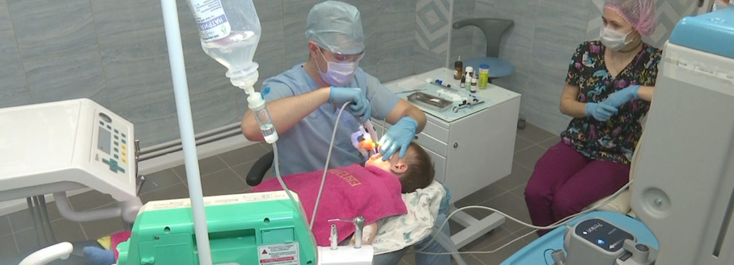 Детскую стоматологию оснастили новым модулем для лечения под наркозом