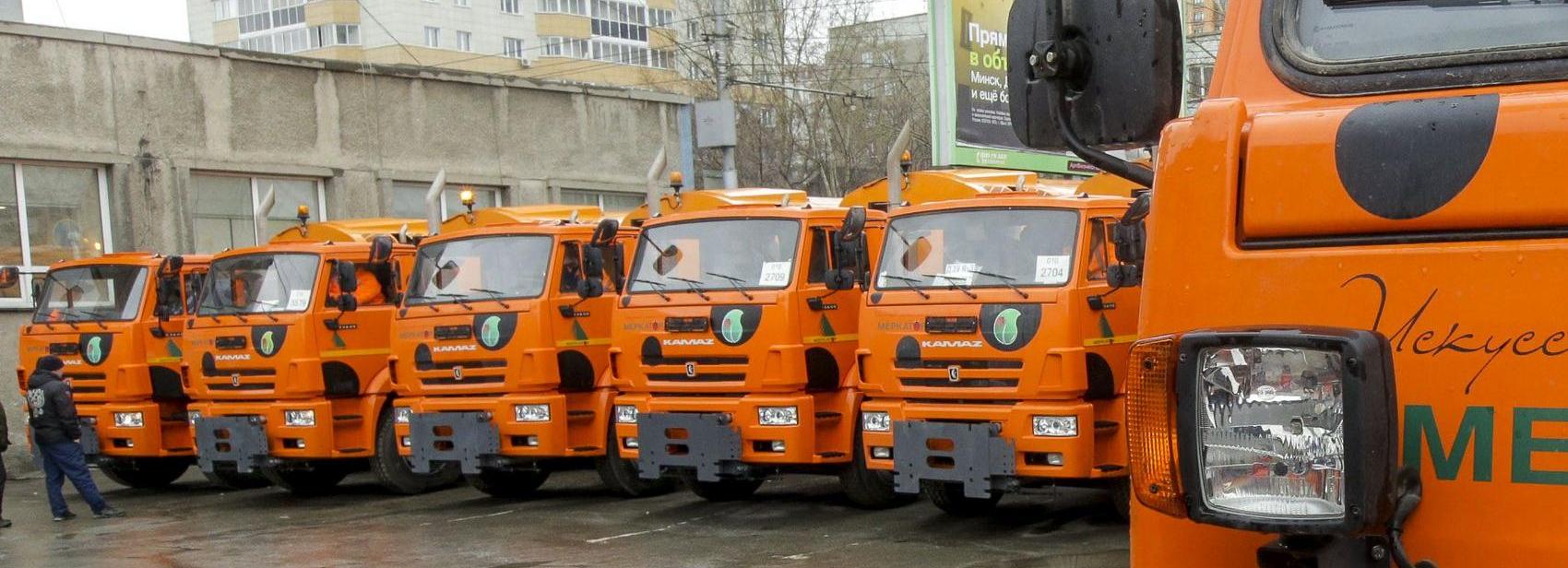 245 тонн грязи и смёта вывезли с дорог Новосибирска за сутки