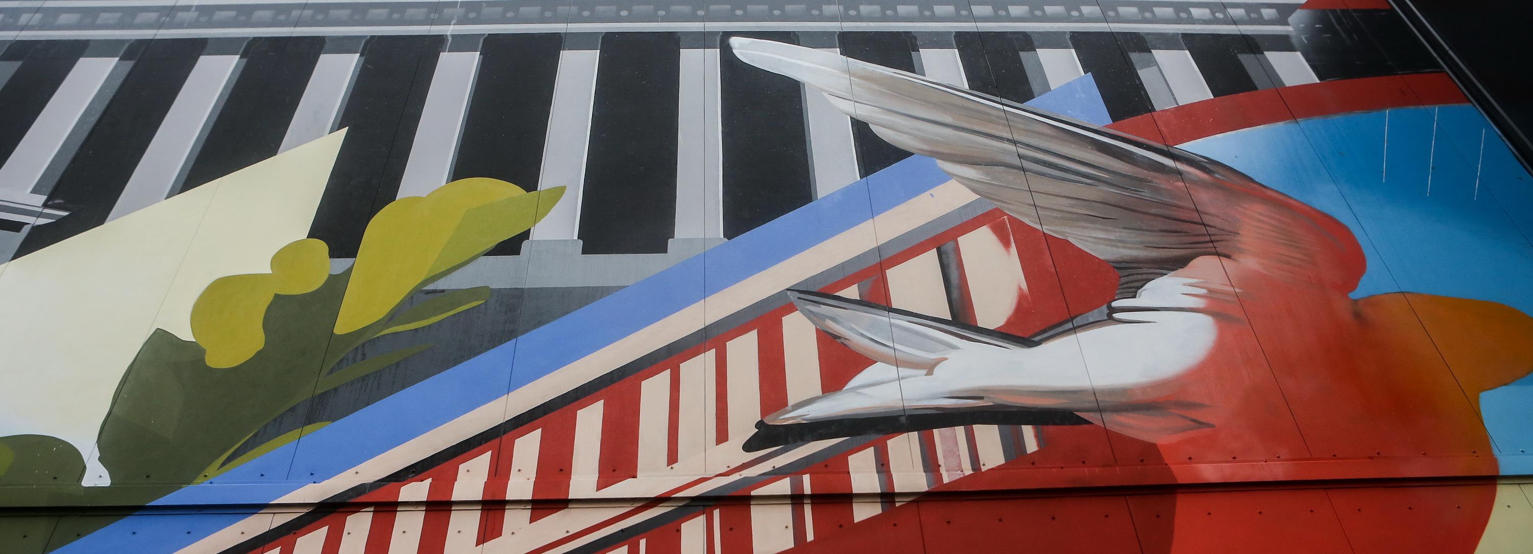 Бэнкси и Горшок, Тоторо и нейросердце: обзор муралов-2023 в Новосибирске