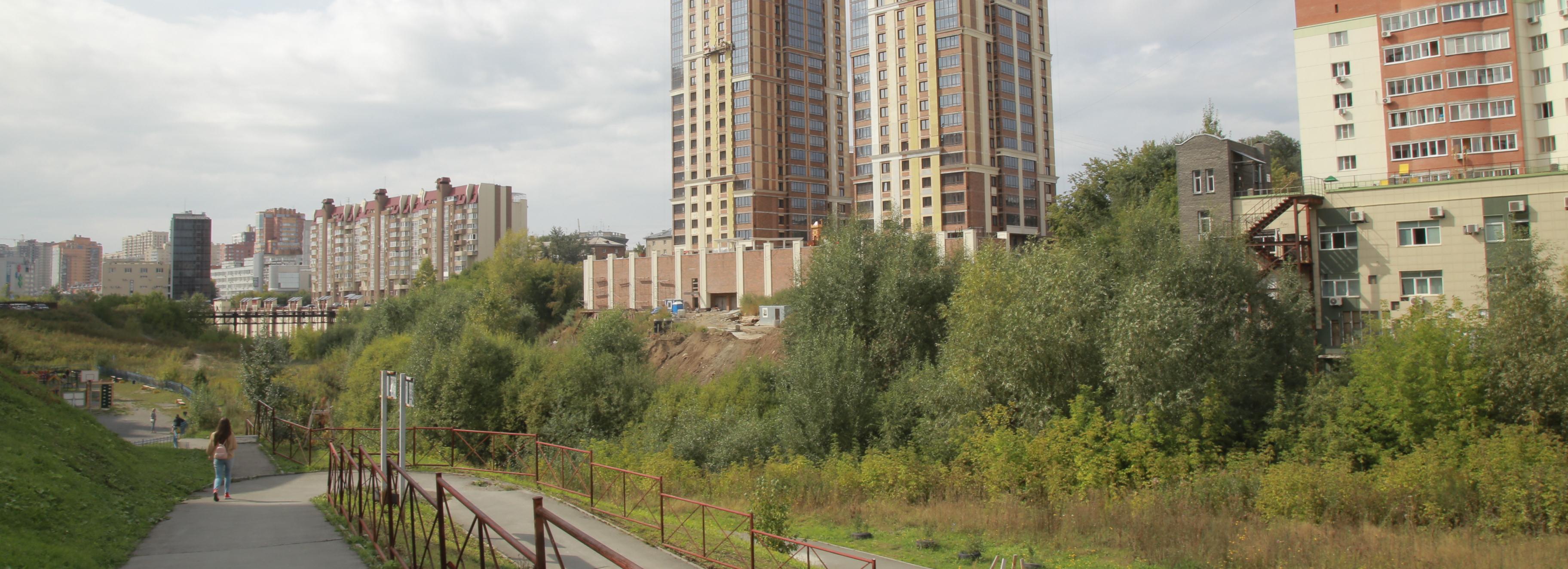 Парк разобьют в пойме Ельцовки от Ипподромской до Красного проспекта