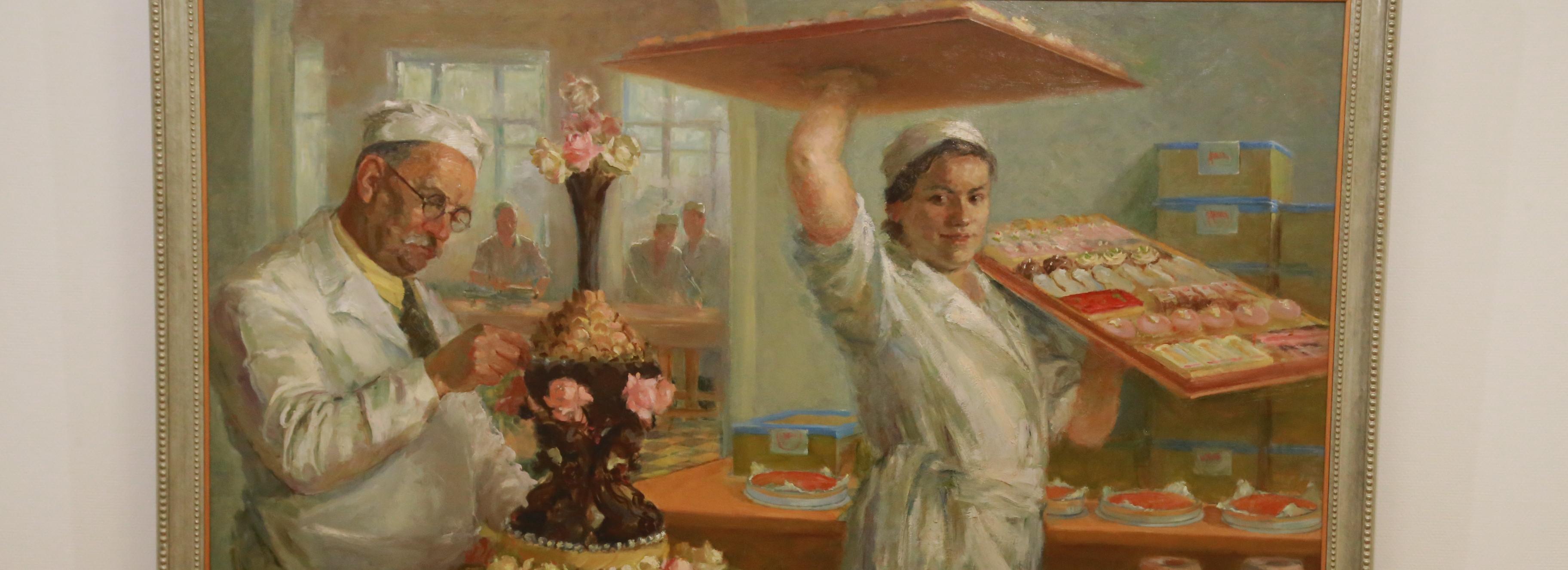 Жизнь при Сталине показали на выставке «Город солнца»