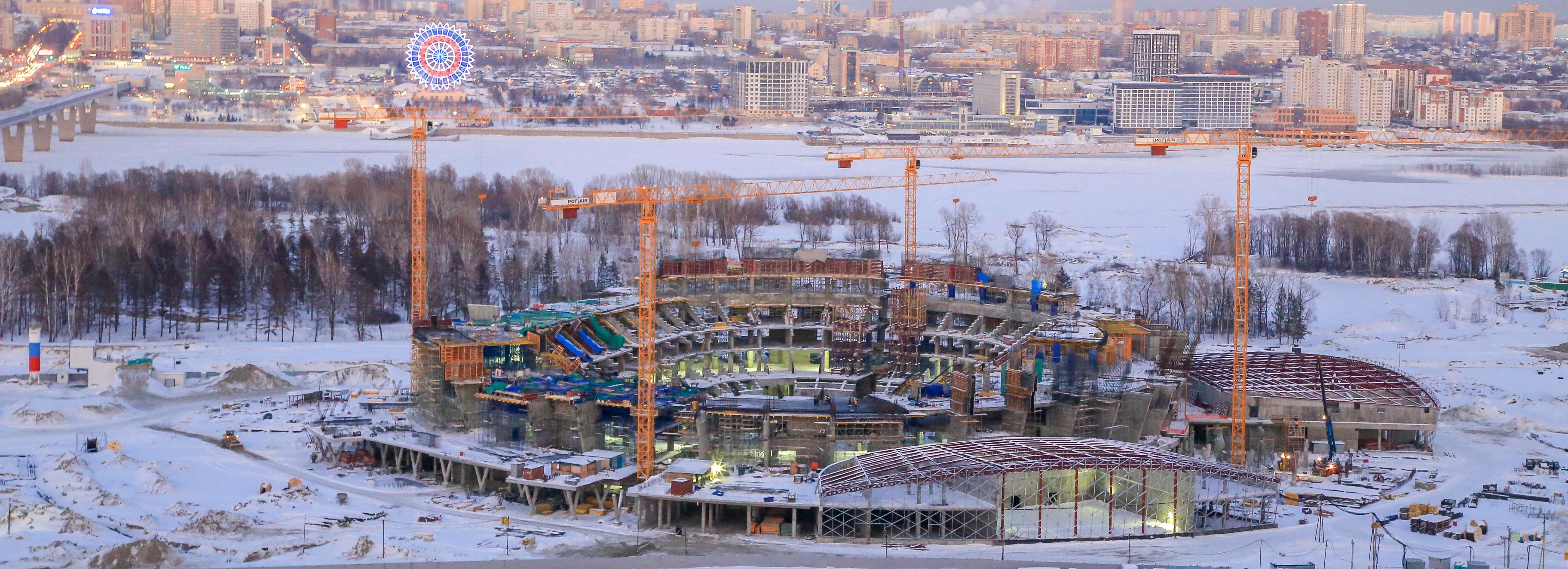 Парк у нового ЛДС в Новосибирске начнут обустраивать в 2021 году