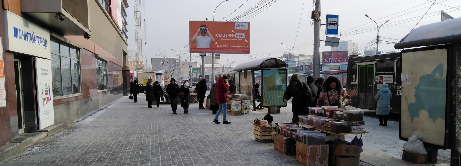 Мэрия Новосибирска разберётся с уличной торговлей, уродующей город