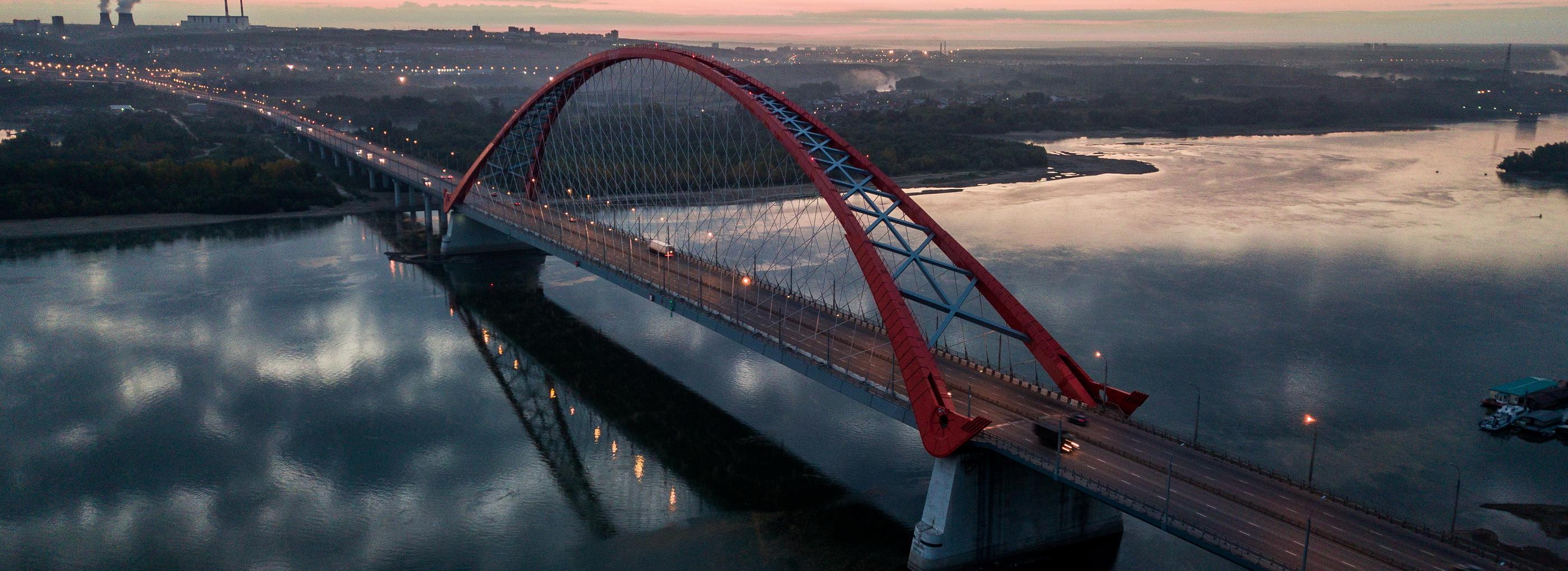 Дорожное покрытие на Бугринском мосту отремонтируют в 2026 году