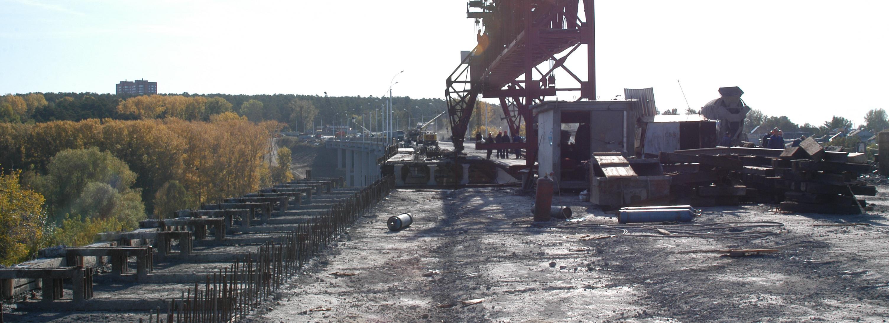 160-метровую эстакаду начали строить на автодороге Барышево – Кольцово