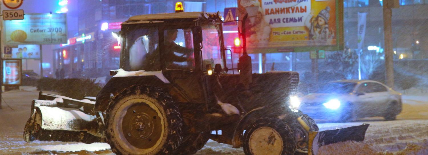 Где будут убирать снег 27, 28 февраля и 1 марта в Новосибирске