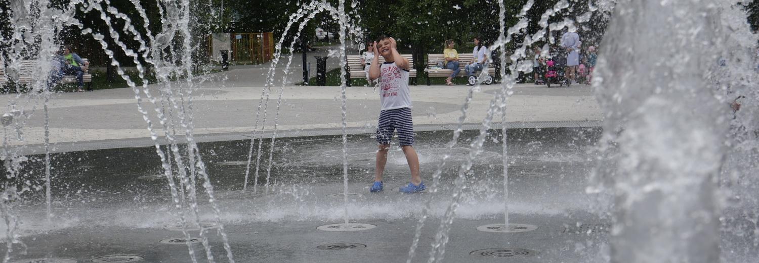 Новое расписание музыкального фонтана объявили в Центральном парке