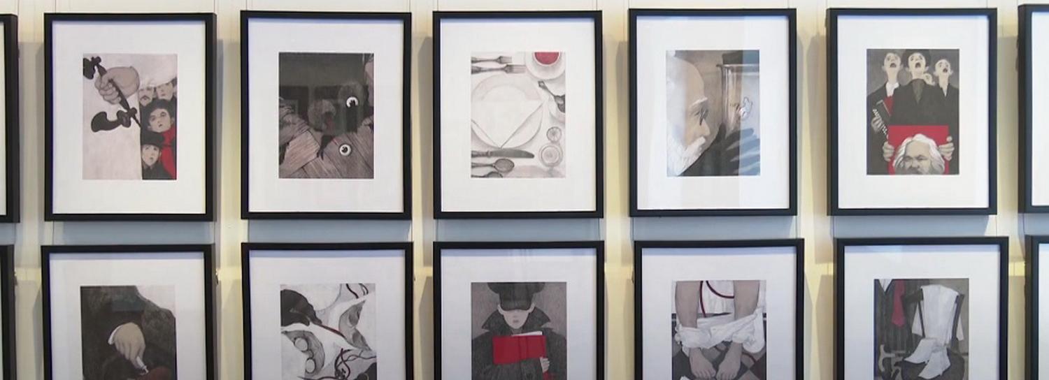 Удивительные иллюстрации к «Собачьему сердцу» показывают в ЦК19