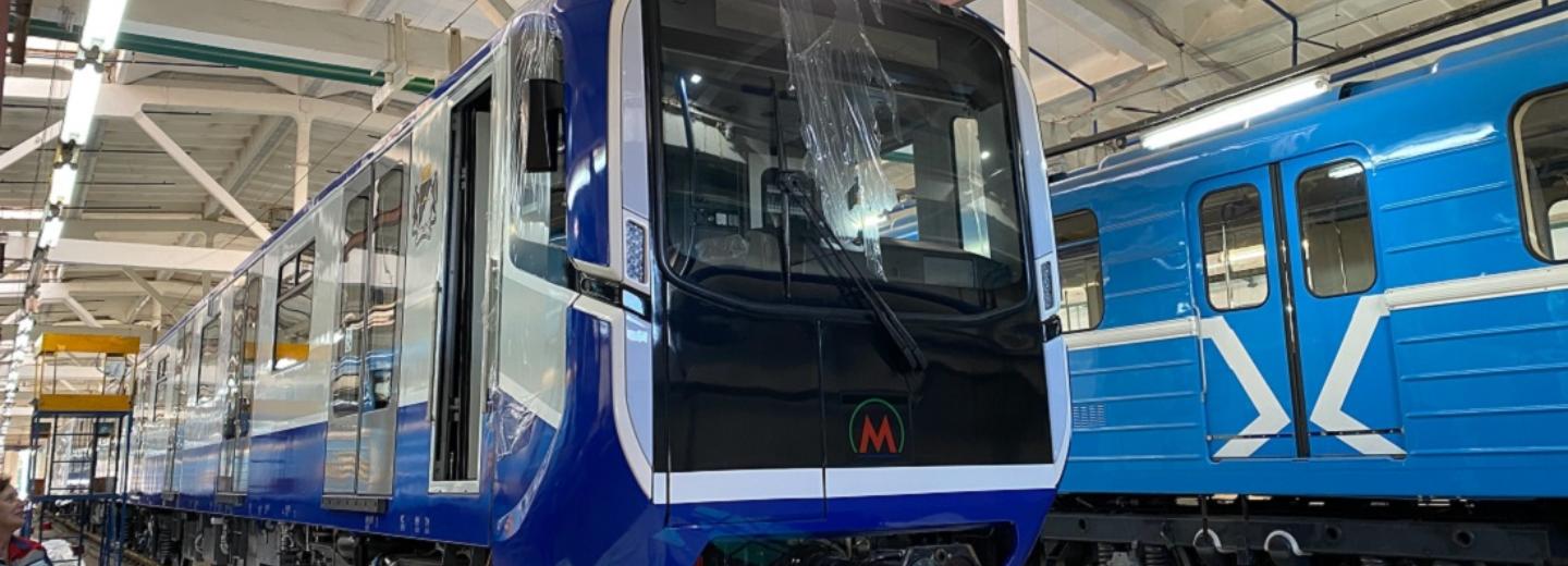 Мэр Кудрявцев: новосибирский метрополитен принимает пять вагонов «Ермак»