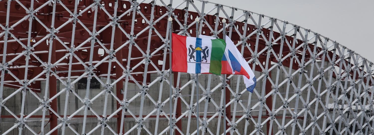 Как возводят новую ледовую арену: яркие кадры с главной стройки города