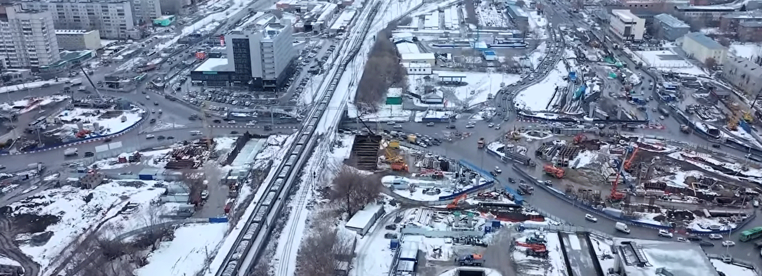 Движение на левом берегу Новосибирска закроют из-за стройки моста