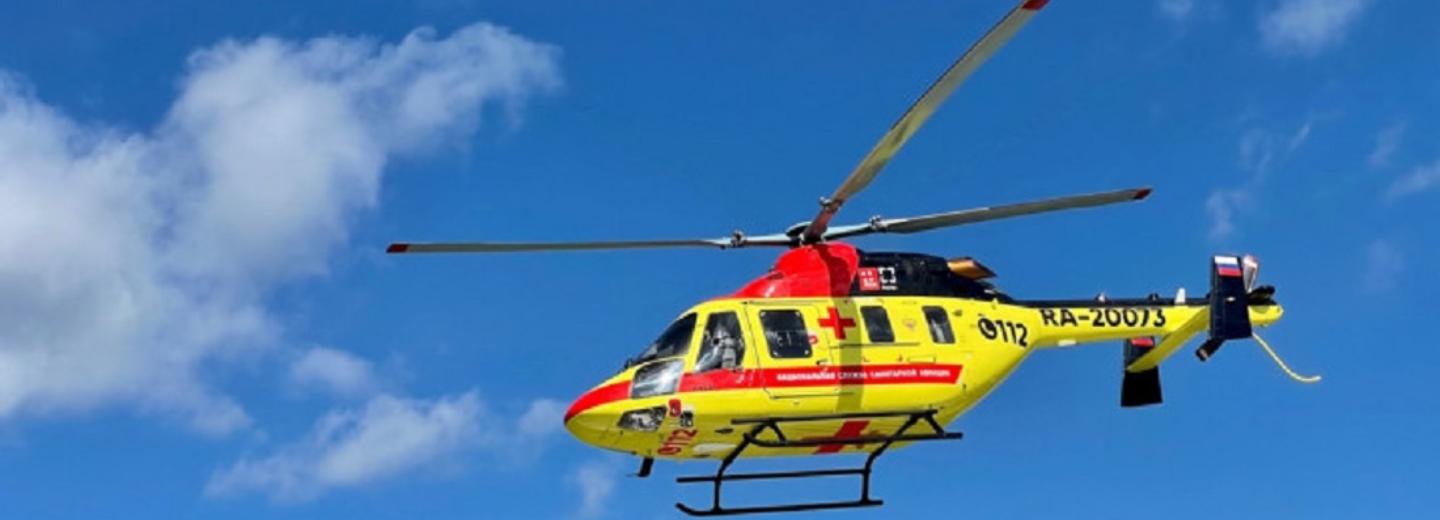 Юркий «Ансат» пополнил парк санавиации Новосибирской области