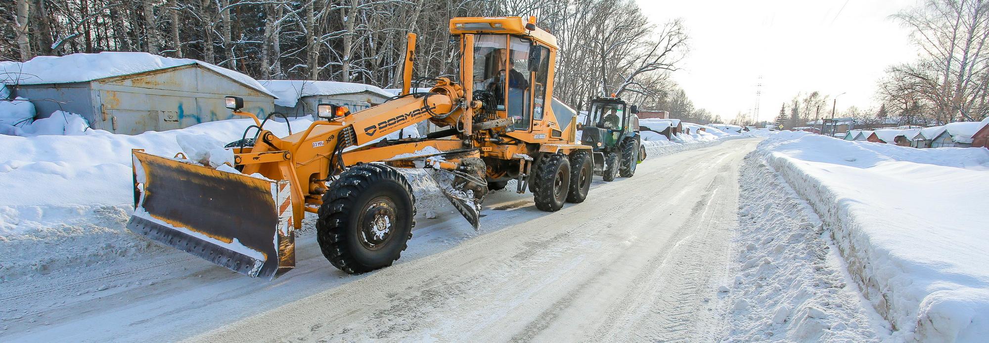 140 дорог дополнительно очистили в Пашино благодаря режиму ЧС
