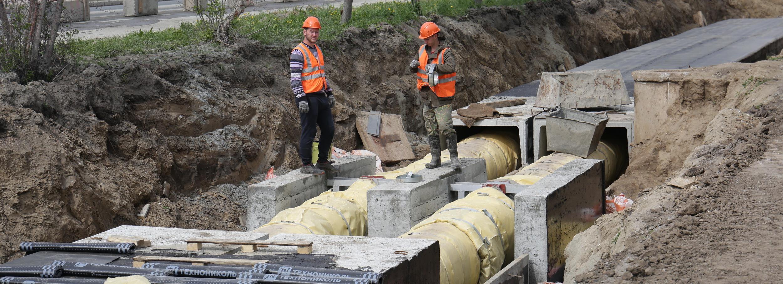 Энергетики разрыли ещё три улицы на левом берегу Новосибирска
