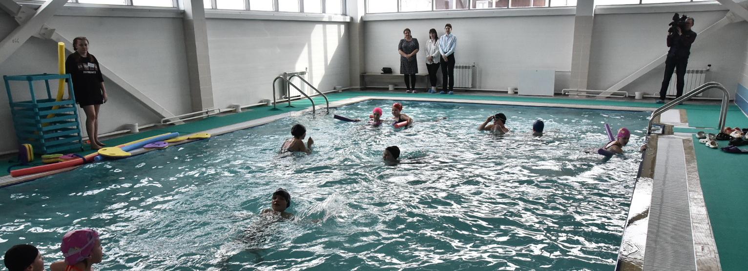 Построить бассейн с двумя чашами в Багане позволил проект «Единой России»