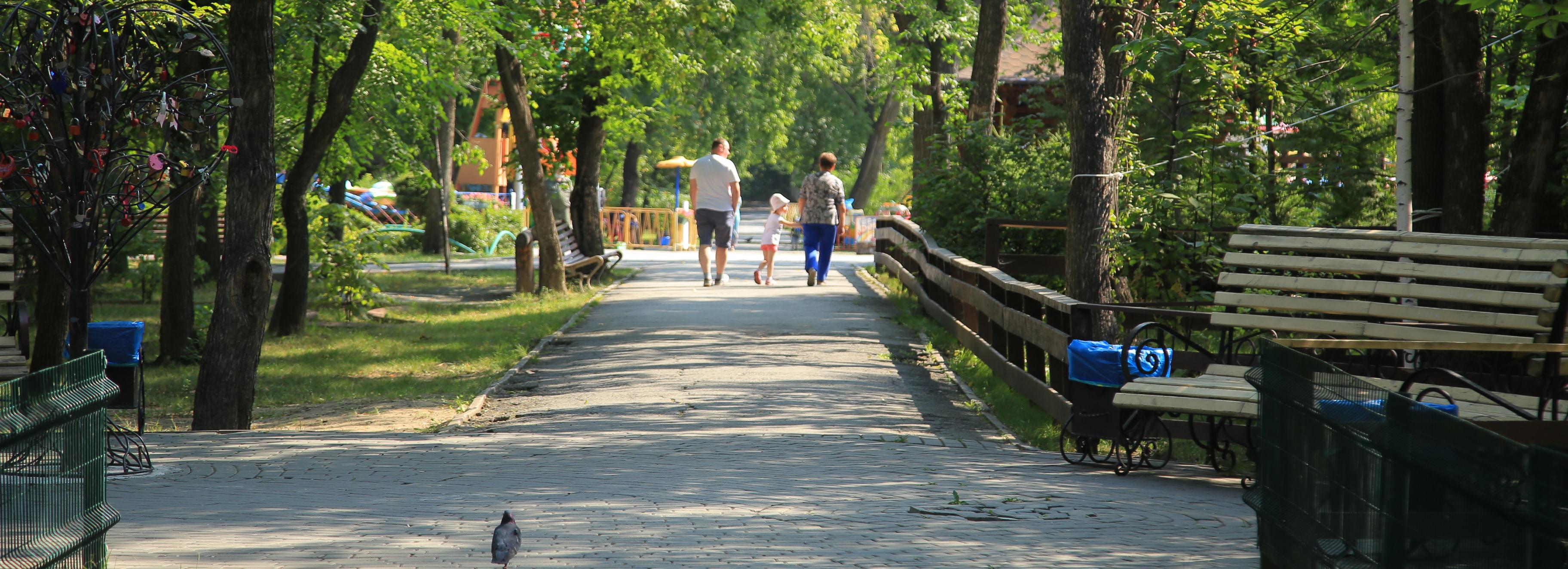 Стартовала реконструкция парка Кирова на левом берегу Новосибирска