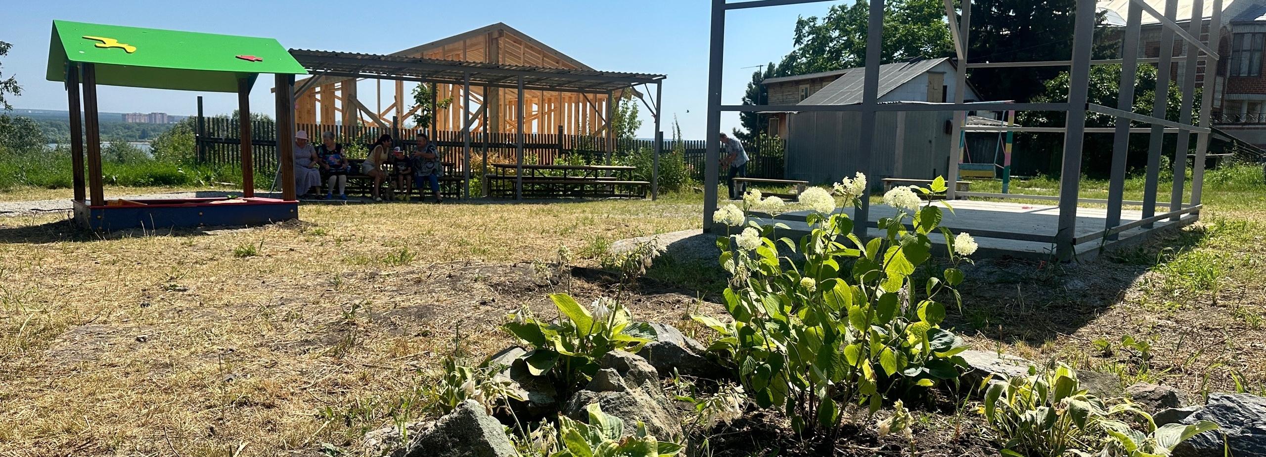 Жители Огурцово выиграли грант и сделали карманный парк на месте свалки