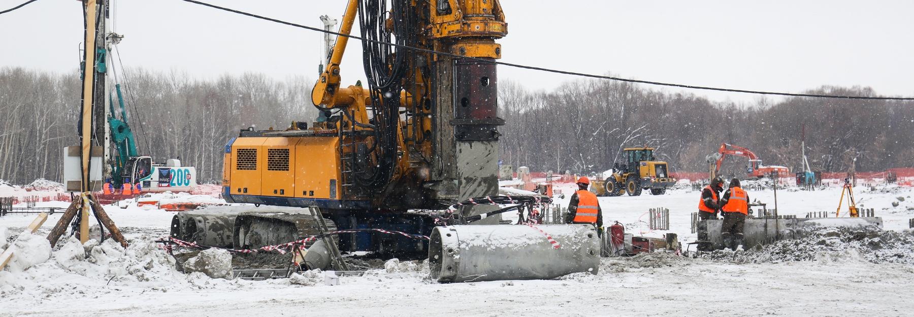 Главная стройка Новосибирска: как возводят ЛДС и станцию «Спортивная»