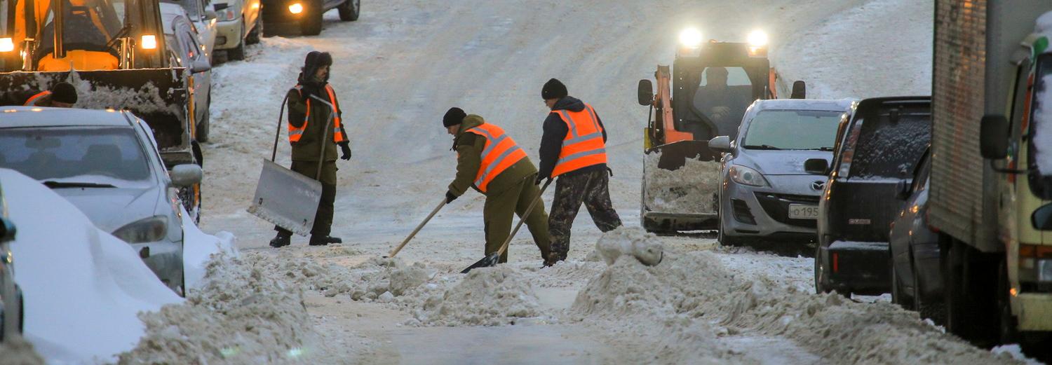Жители Первомайки поблагодарили власть и дорожников за уборку снега этой зимой