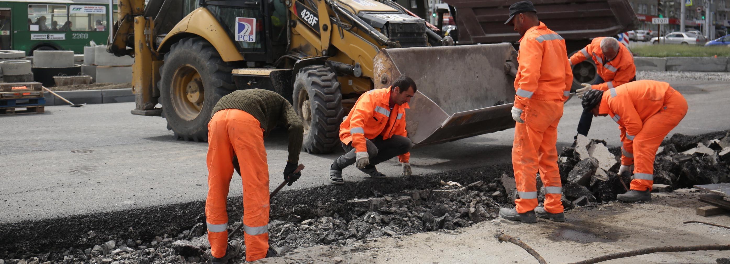 На областные деньги отремонтировали 55 из 85 дорог в Новосибирске