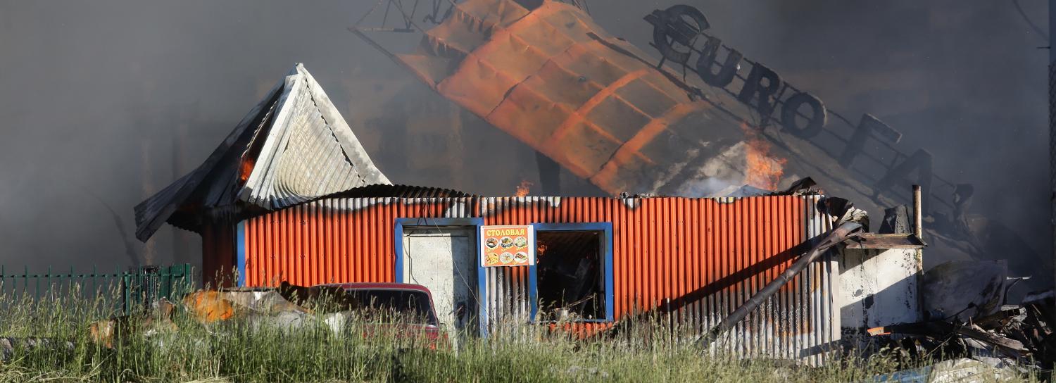 Пострадавшим от взрыва на АЗС новосибирцам окажут соцподдержку