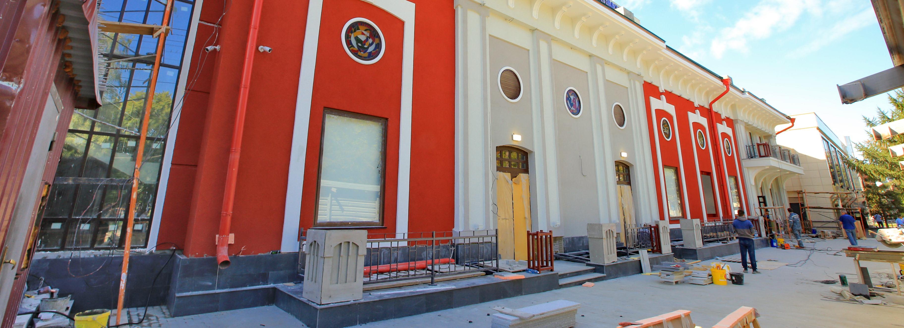 Новое здание для театра Афанасьева в Новосибирске готово на 99%